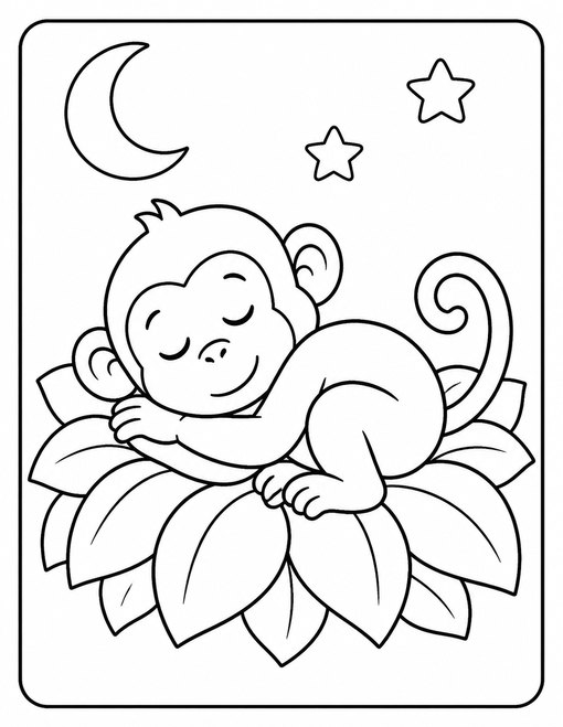 Sleepy Monkey Leaves