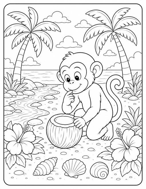 Monkey Coconut Find