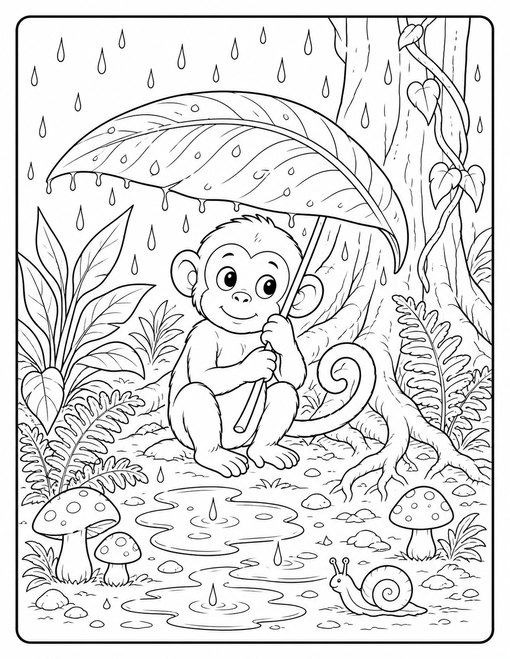 Monkey Rain Shelter