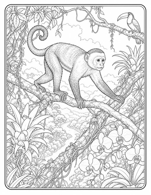Capuchin Rainforest Canopy