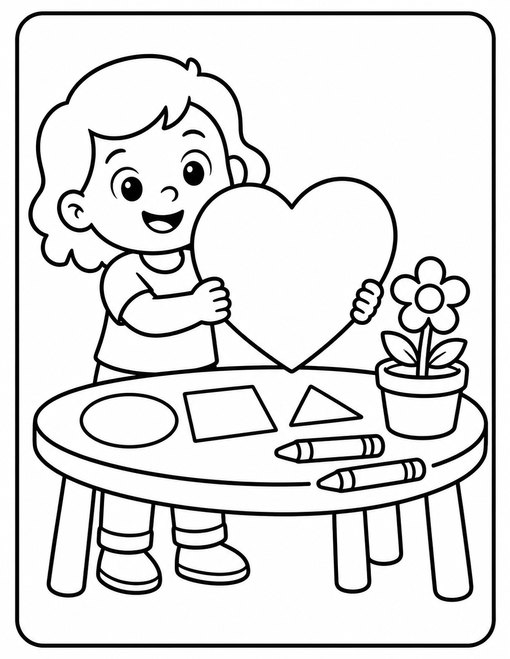 Mothers Day 004 Heart Shaped Craft