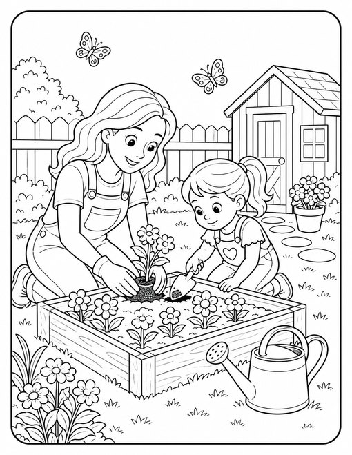 Mothers Day 007 Garden Planting Day