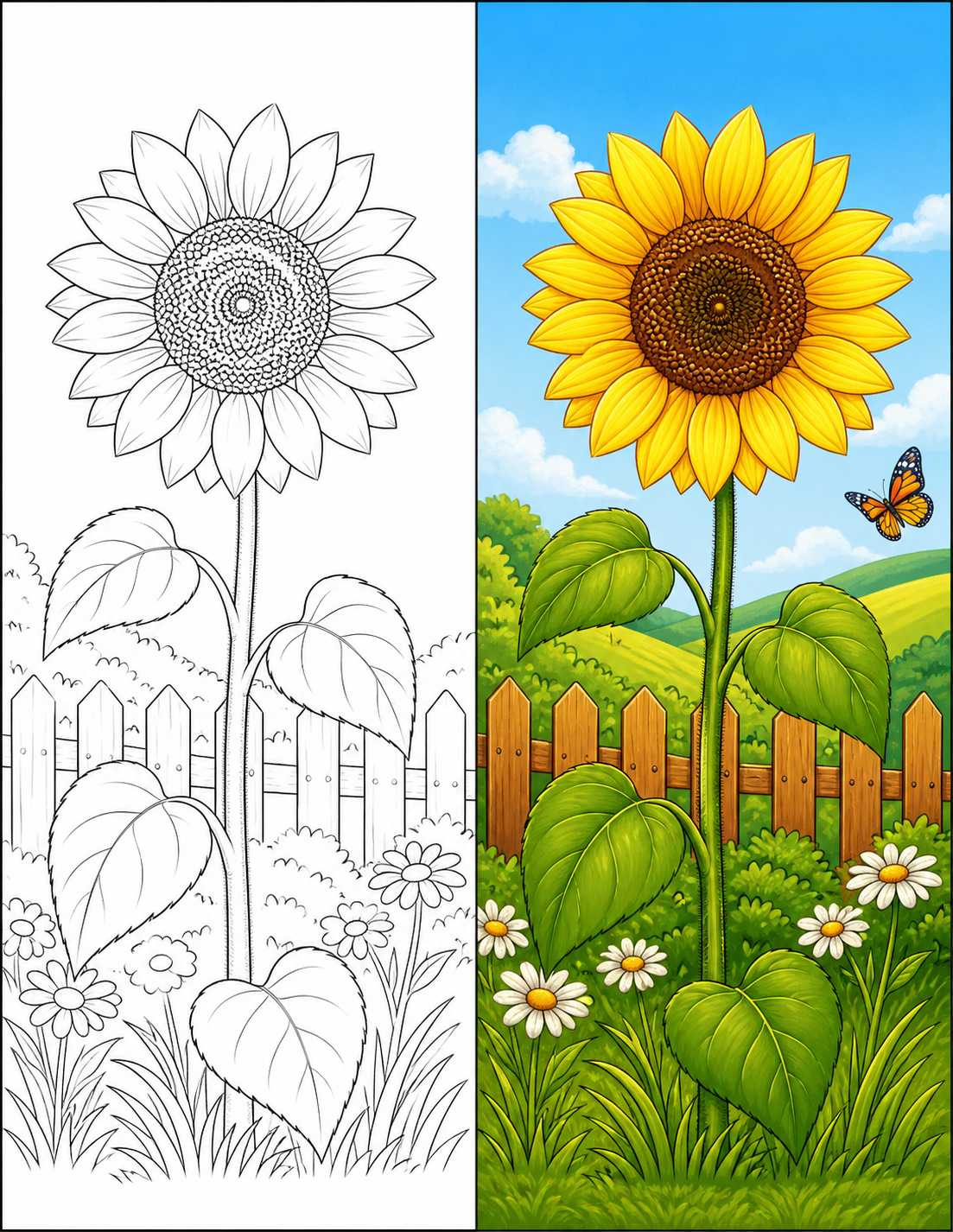 Nature Coloring Pages
