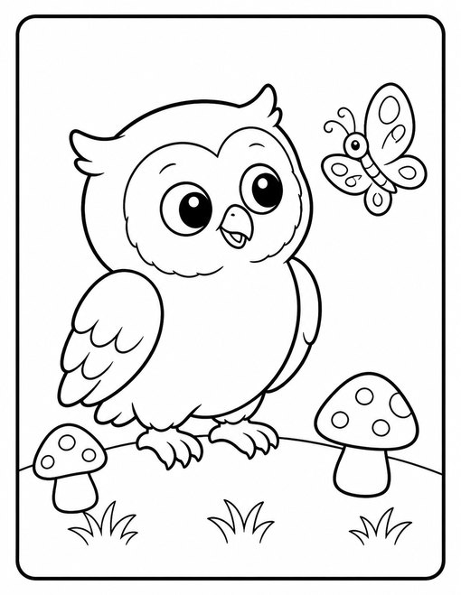 Owlet Butterfly