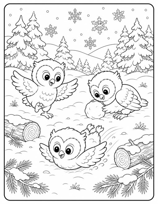 Owlets Snow Play