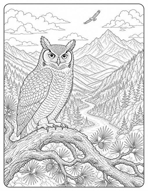 Great Horned Owl Valley