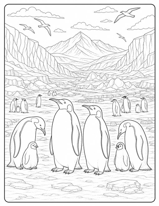 Emperor Colony Glacier