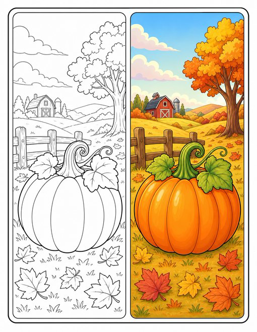 Pumpkin Coloring Pages