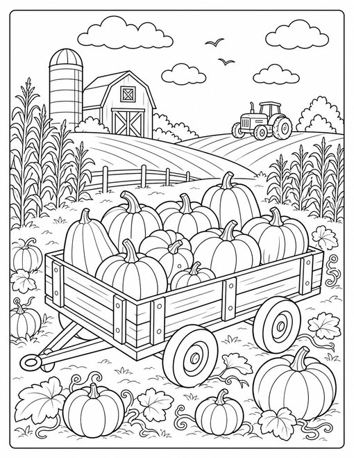 Pumpkin Farm Trailer