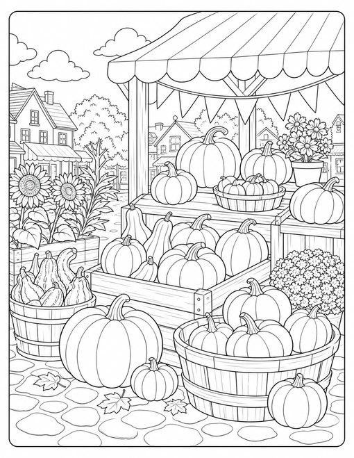 Harvest Market Stall