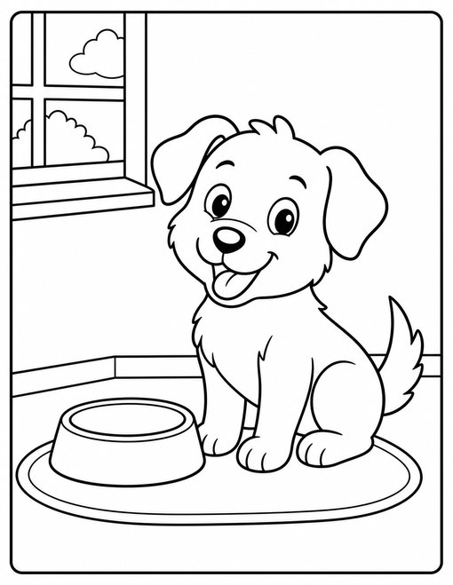 Puppy Food Bowl