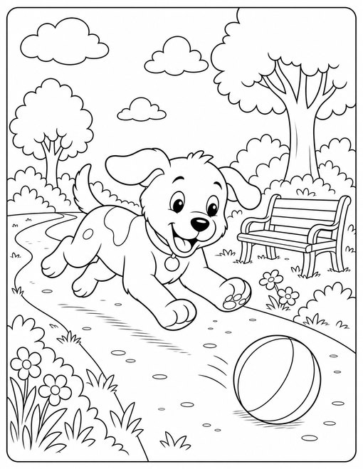 Park Fetch Game