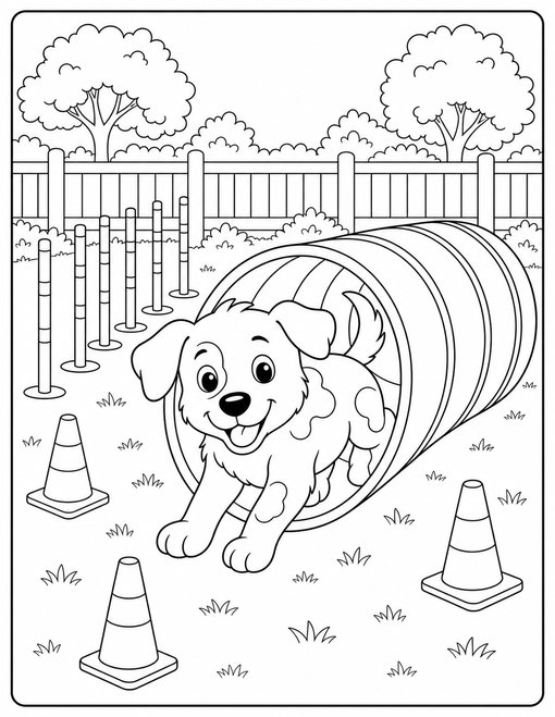 Agility Tunnel Puppy