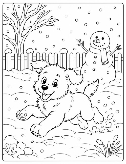 Snowy Scarf Free Play
