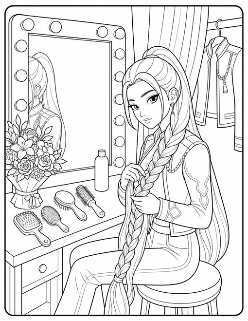 Backstage Braiding