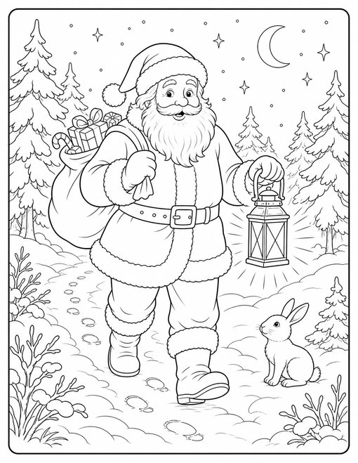 Santa Lantern Walk