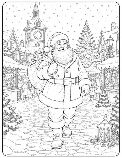 Santa Village Square
