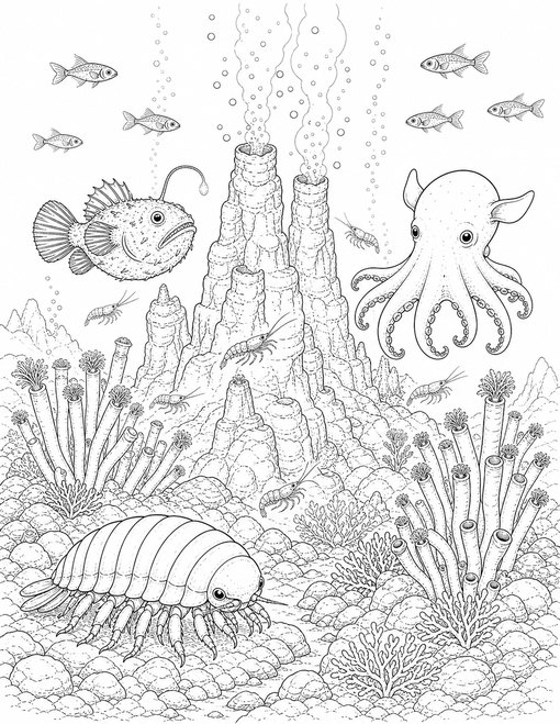 Sea Animals 017 Deep Sea Life