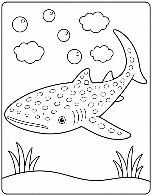 Whale Shark Bubbles