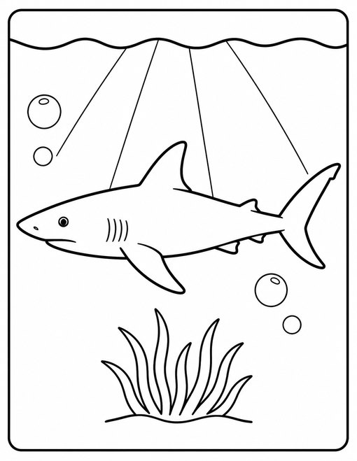 Shark Near Surface
