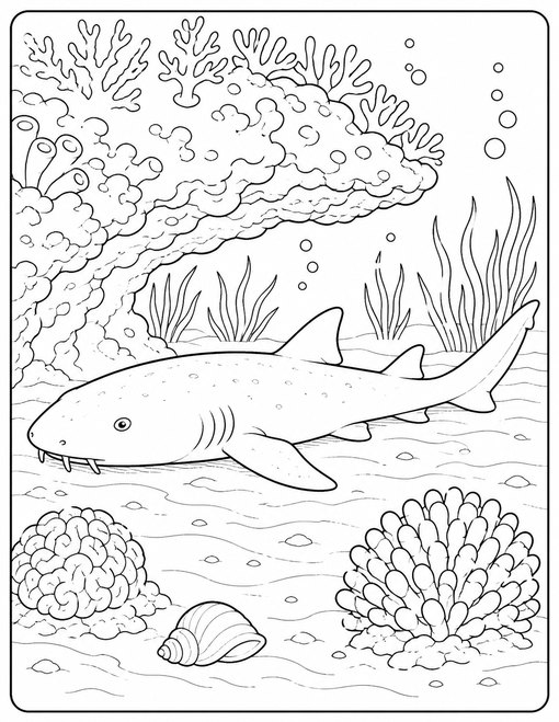Nurse Shark Resting