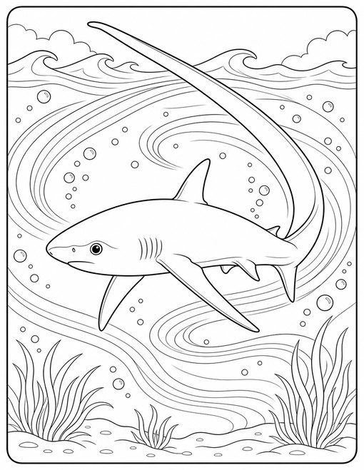 Thresher Tail Current