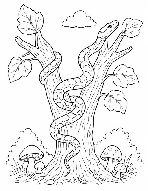 Corn Snake Climbing