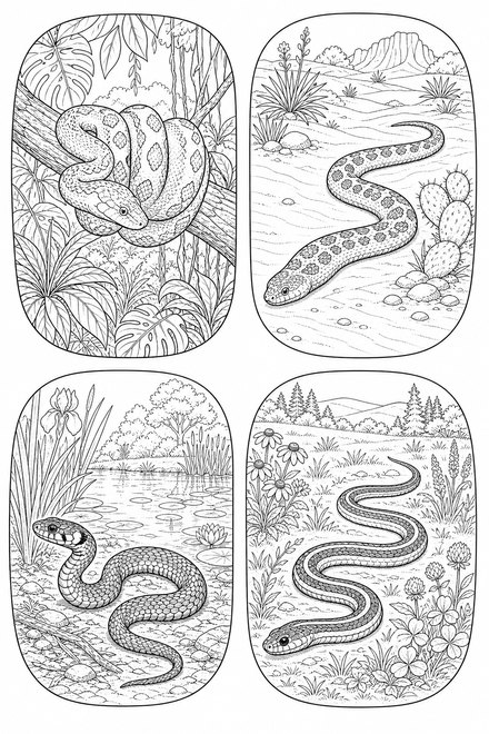 Snakes Of The World