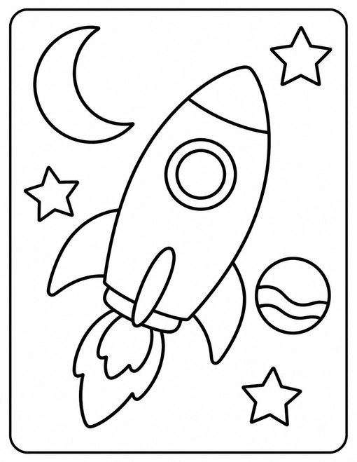 Rocket Moon Trip