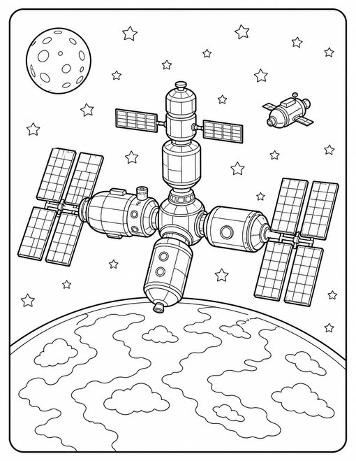 Space Station Orbit