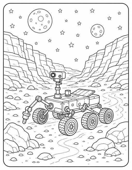 Mars Rover Canyon