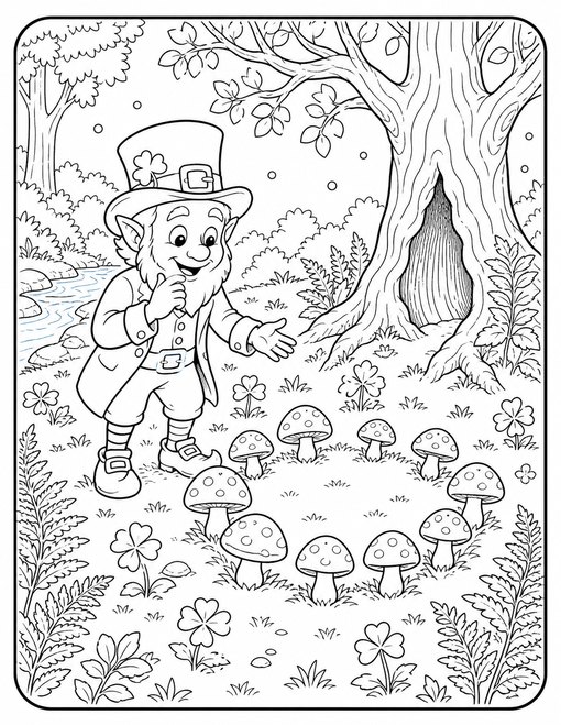St Patricks Day 013 Forest Fairy Ring