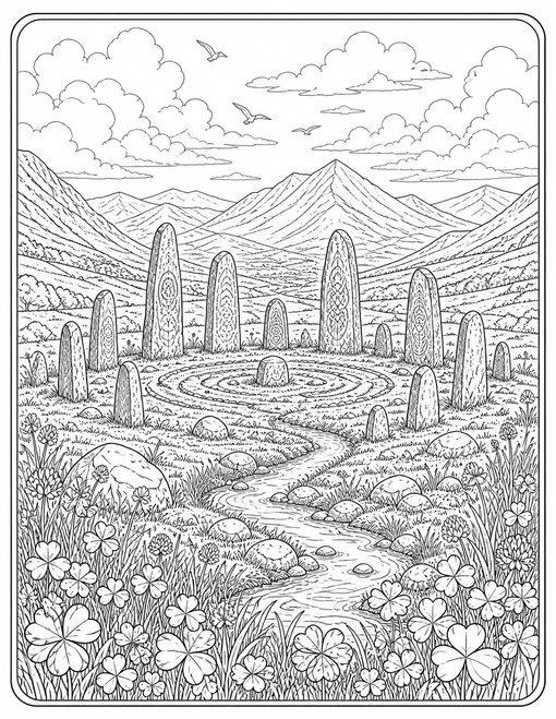 St Patricks Day 016 Ancient Stone Circle
