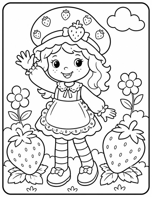 Strawberry Shortcake 001 Strawberry Friendly Wave