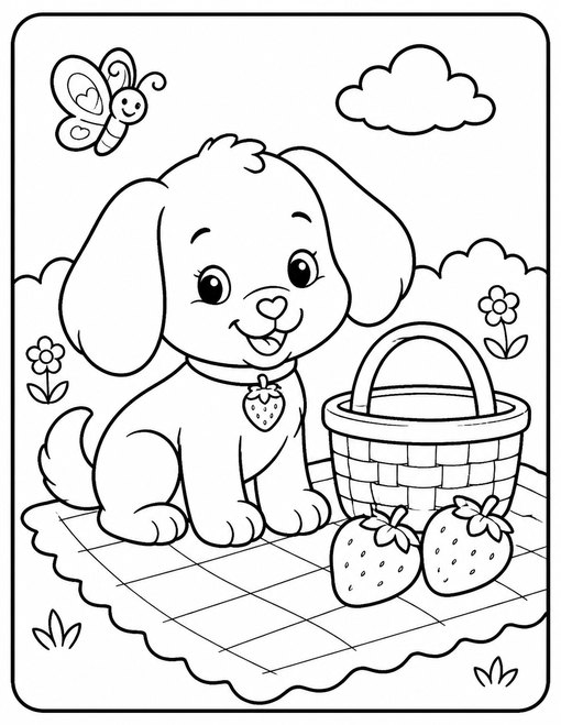 Strawberry Shortcake 003 Pupcake Picnic