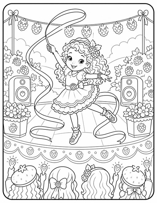 Strawberry Shortcake 010 Raspberry Dance Ribbons