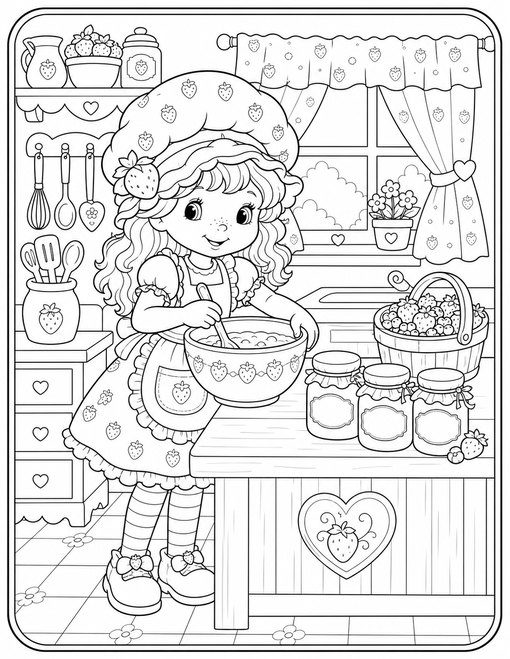 Strawberry Shortcake 016 Strawberry Jam Kitchen