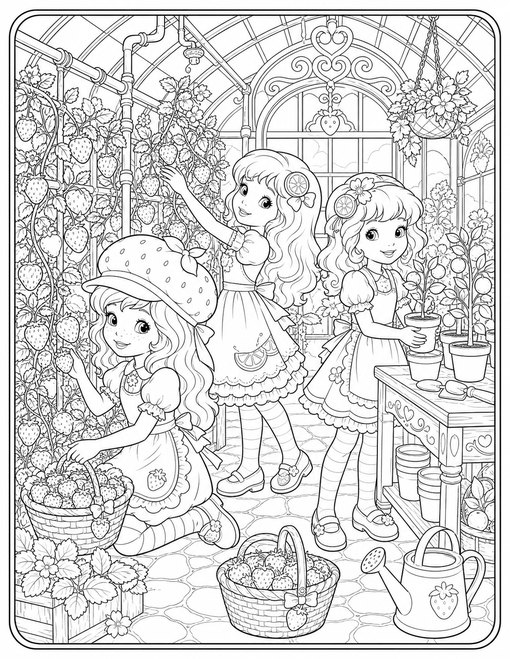 Strawberry Shortcake 019 Besties Greenhouse Harvest