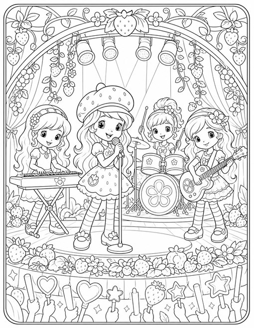 Strawberry Shortcake 021 Berry Besties Concert