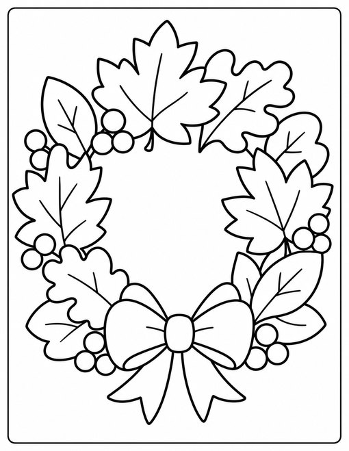 Fall Leaf Wreath