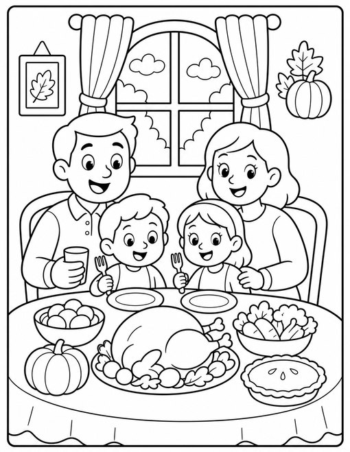 Family Feast Table