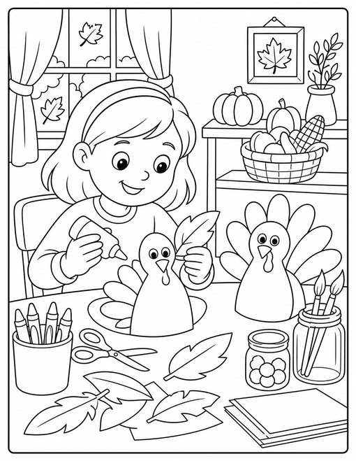 Autumn Table Craft