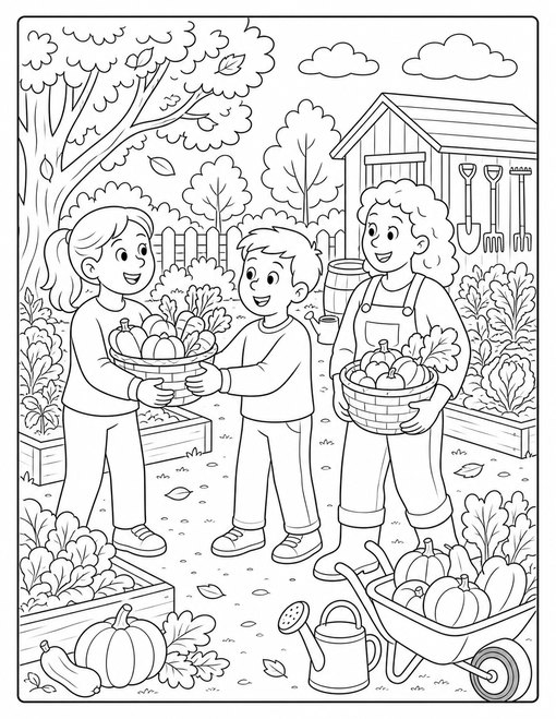 Garden Harvest Sharing