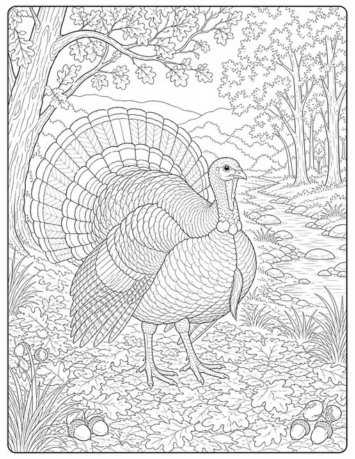 Wild Turkey Forest