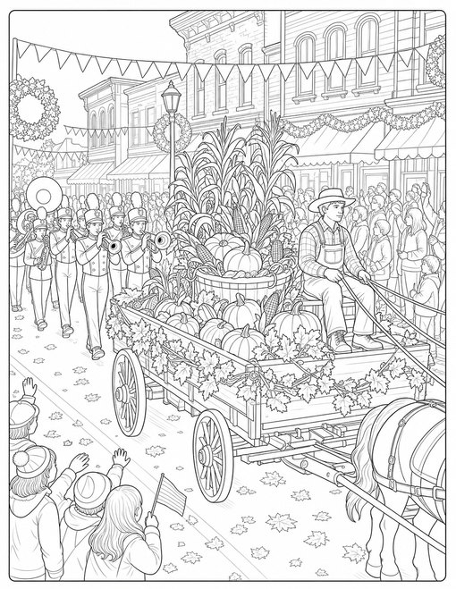 Autumn Town Parade