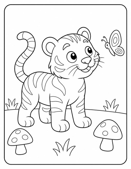 Tiger Cub Butterfly