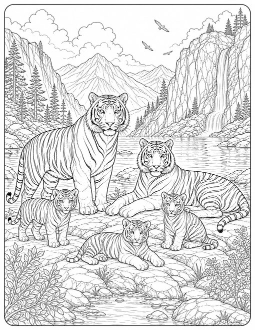 Tiger Family Fjord