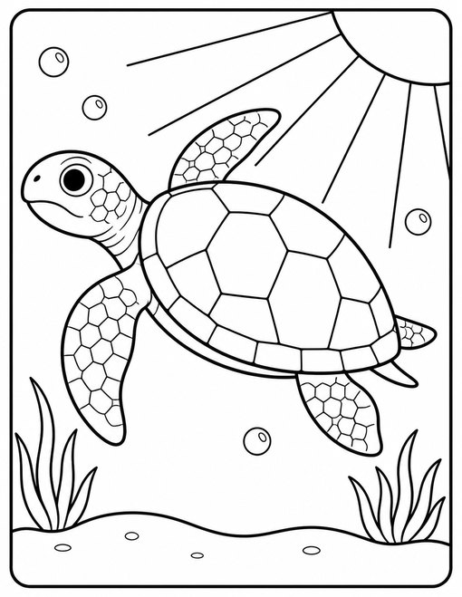 Sea Turtle Bubbles