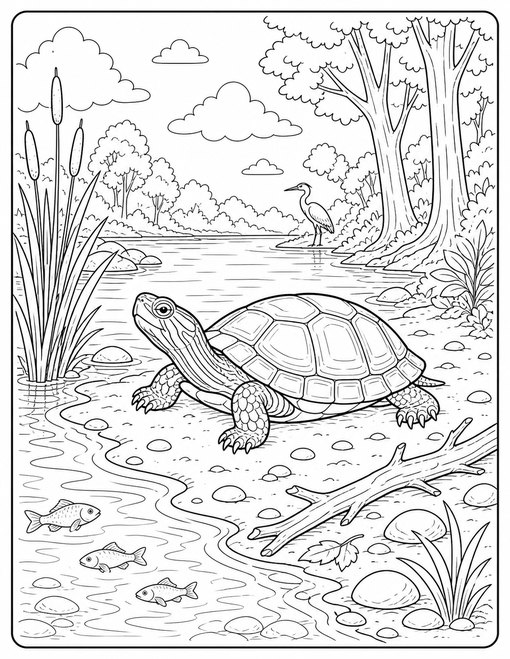 Turtle Riverbank