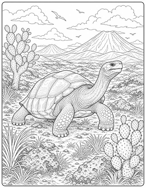 Galapagos Style Tortoise